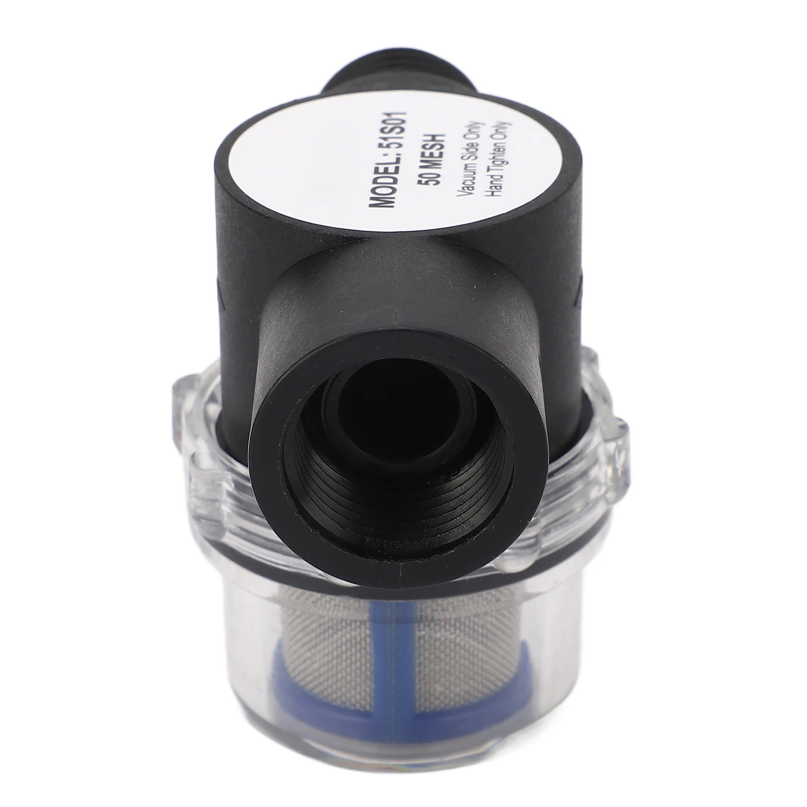 1/2in‑14 Female Thread Inline Filter 50 Mesh Screen Plastic Construction Water Strainer for Pipeline new