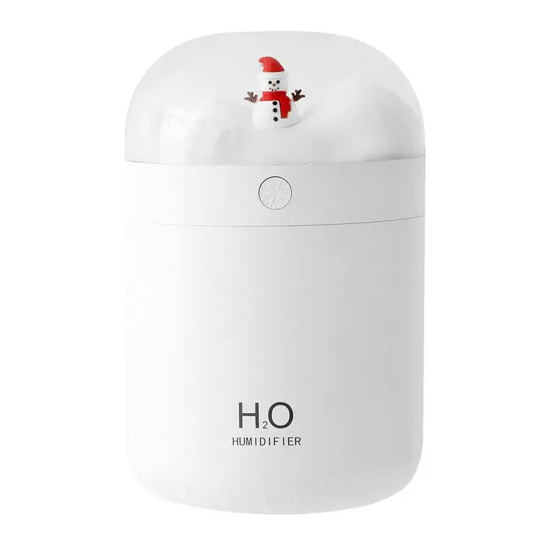 Desk Humidifiers For Office Snowman Silent Personal Humidifier Portable Air Humidifier Small Desktop Humidifiers For Bedroom