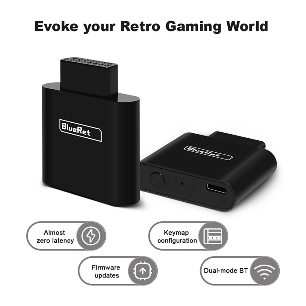 5pcs Wireless Game Controller Adapter Blueretro-compatible For SNK NEO·GEO MVS AES CD CDZ