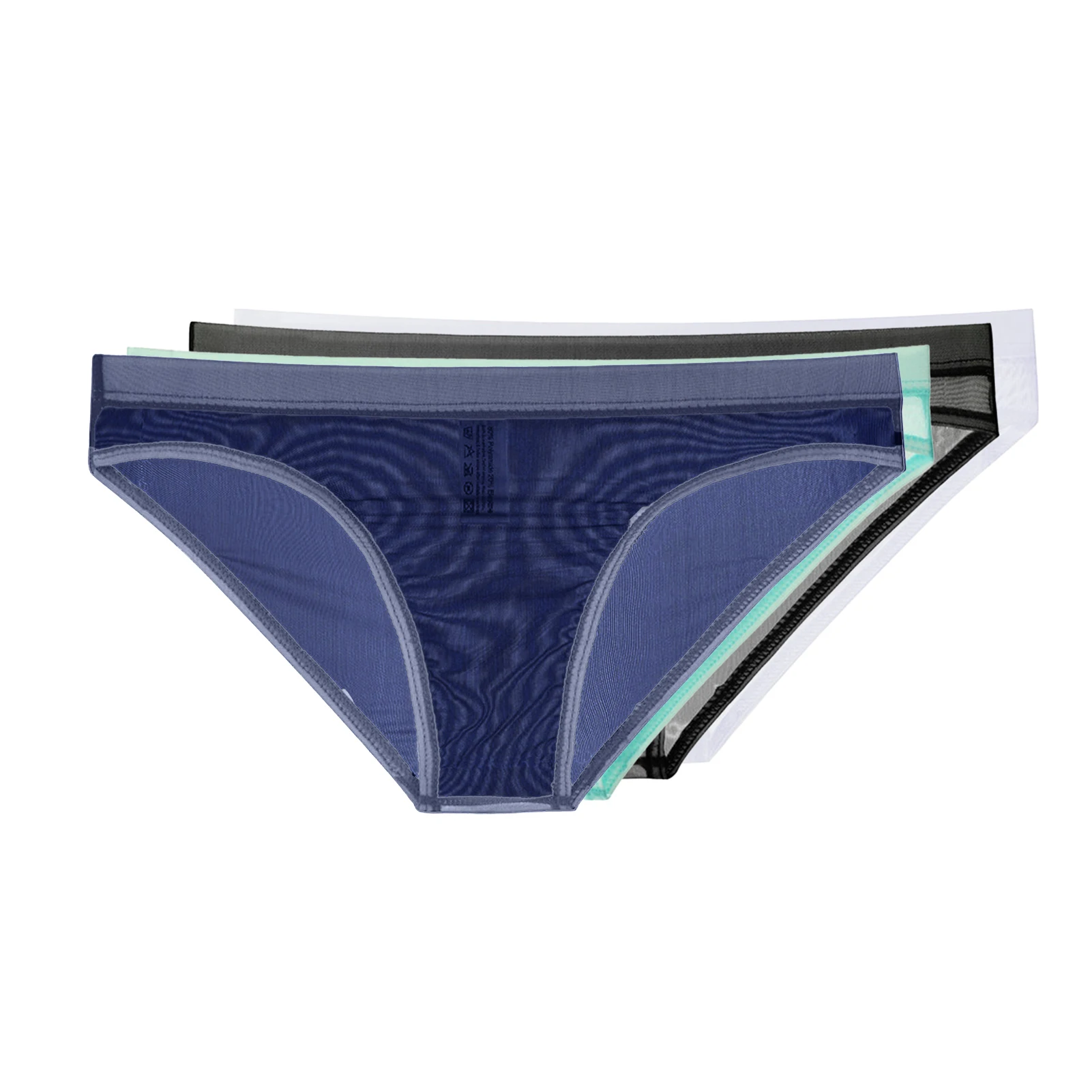 Underwear Ice Silk Men's Panties Sexy Seamless Boxer Shorts Underpants Bikini Ultra-thin Boxers Mens Underwear Bagless Triangle image 6
