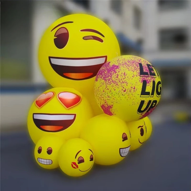Festival Street Clothing Walking Blowing Smile Balloon Puppet