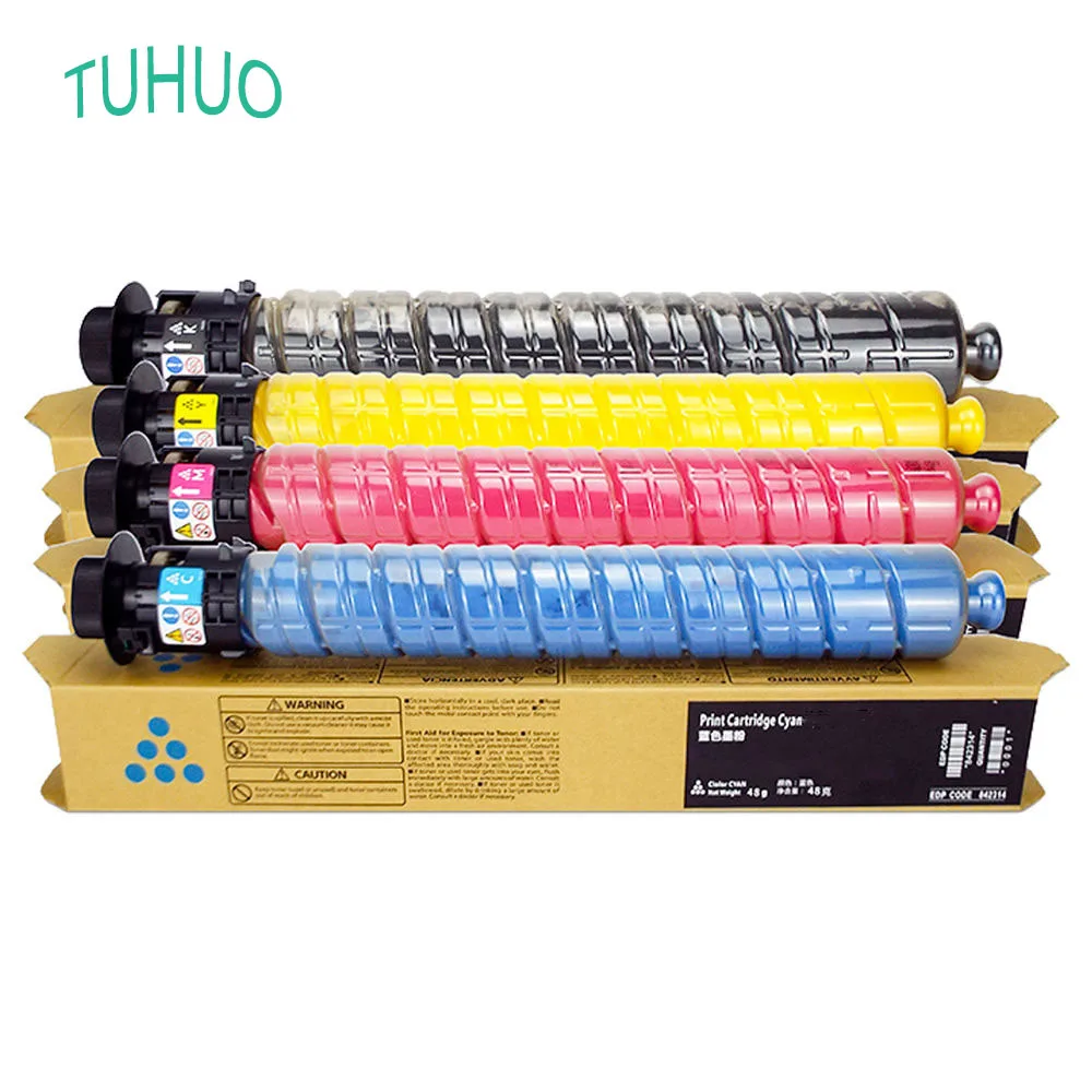 

4PCS/1 Set SP C840 Toner Cartridge High Quality Compatible Color For Ricoh SPC840 SPC841 SPC842 Black Cyan Magenta Yellow