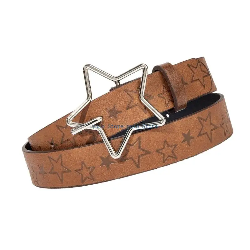 x7xb-pu-leather-star-buckles-belt-adjustable-waist-belt-unisex-western-design-belt