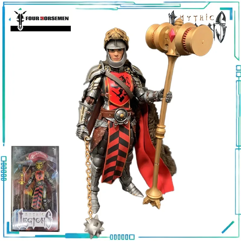 Four Horsemen Studios Echte Mythic Legions Series Flame Demon Hadriana Barrios Magnus Beweegbaar model Eindproductmodel