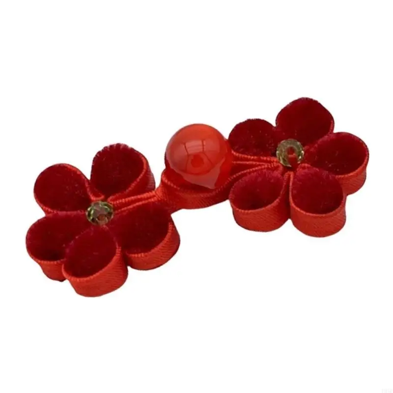 

195E 2pcs Fastener Chinese Knot Buttons Sewing on Buttons Closure Knots Buttons for Clothing and Crafts