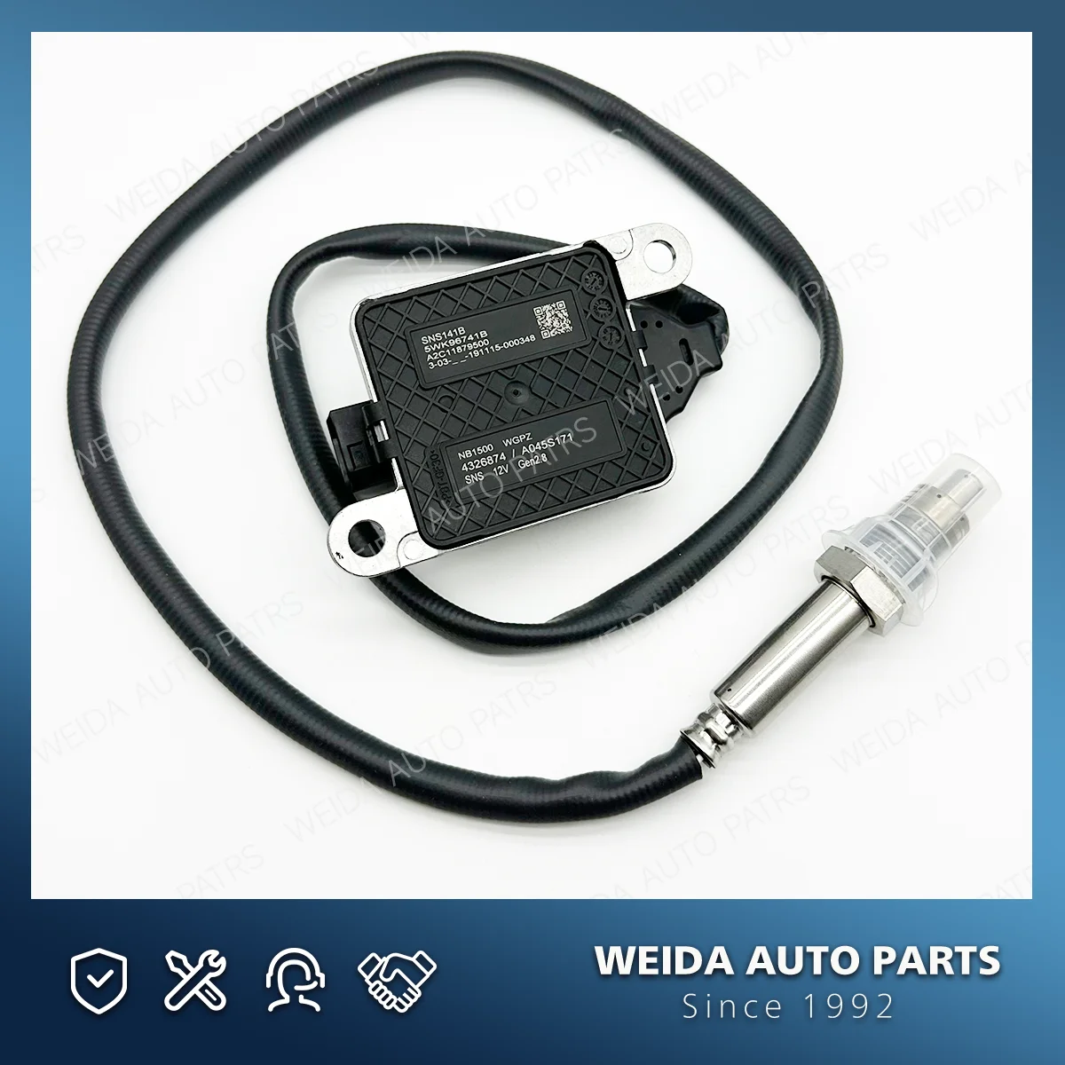 

4326874 SNS141B 5WK96741B A045S171 NOx Sensor Nitrogen Oxide Sensor For Cummins ISX 15.0 11.9