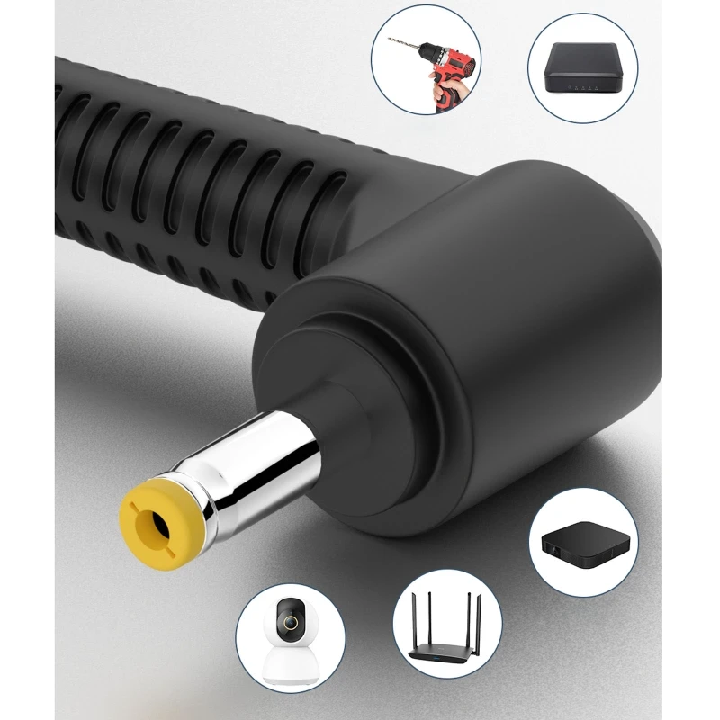 USB Type C PD Mâle vers 9V, 12V, 15V, 20V, 150x5.5mm, 2.1x5.5mm, 2.5x3.0mm, 1.1x3.5mm, 1.35x4.0mm, 1.7x4.8mm, 1.7 cm câble adaptateur d'alimentation