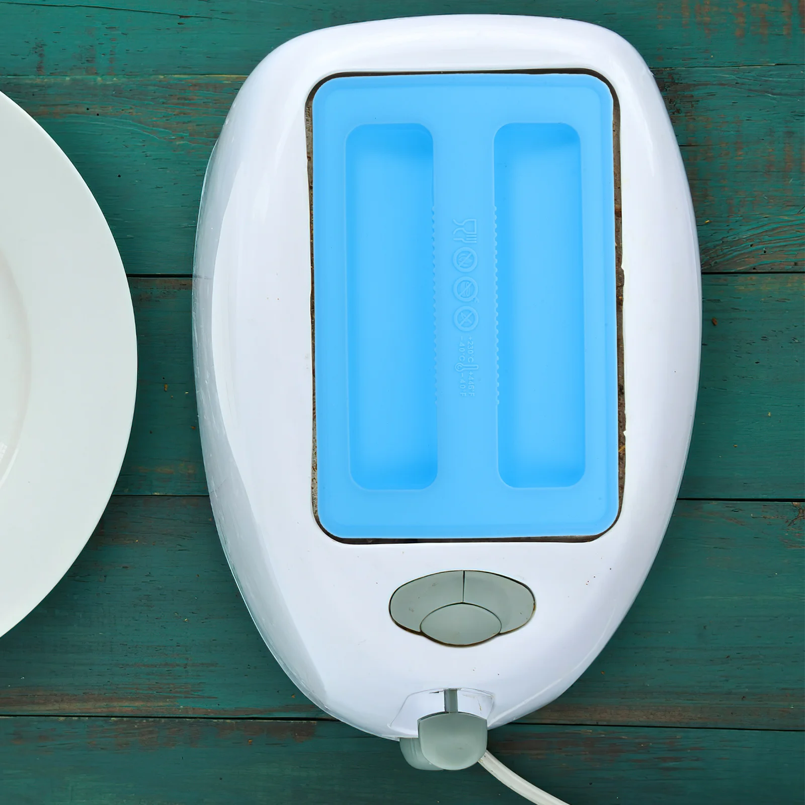 

Silicone Toaster Cover Universal Size Protective Lid for Kitchen Bread Maker Electric Toaster Dustproof Oven Cover Household