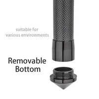 3.1m Carbon Fiber Camping Pole Telescopic Tarp Poles Adjustable Telescope Lightweight Carbon Tent Pole Ultralight 2.4m 6