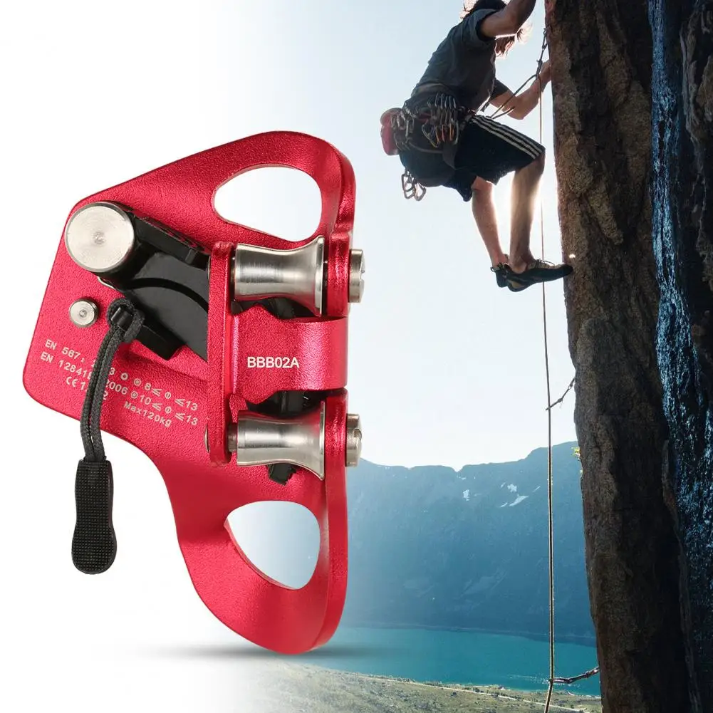 

Useful Strong Bearing Capacity Durable Press Type Climbing Hand Ascender Ergonomic Climbing Hand Riser for Caving