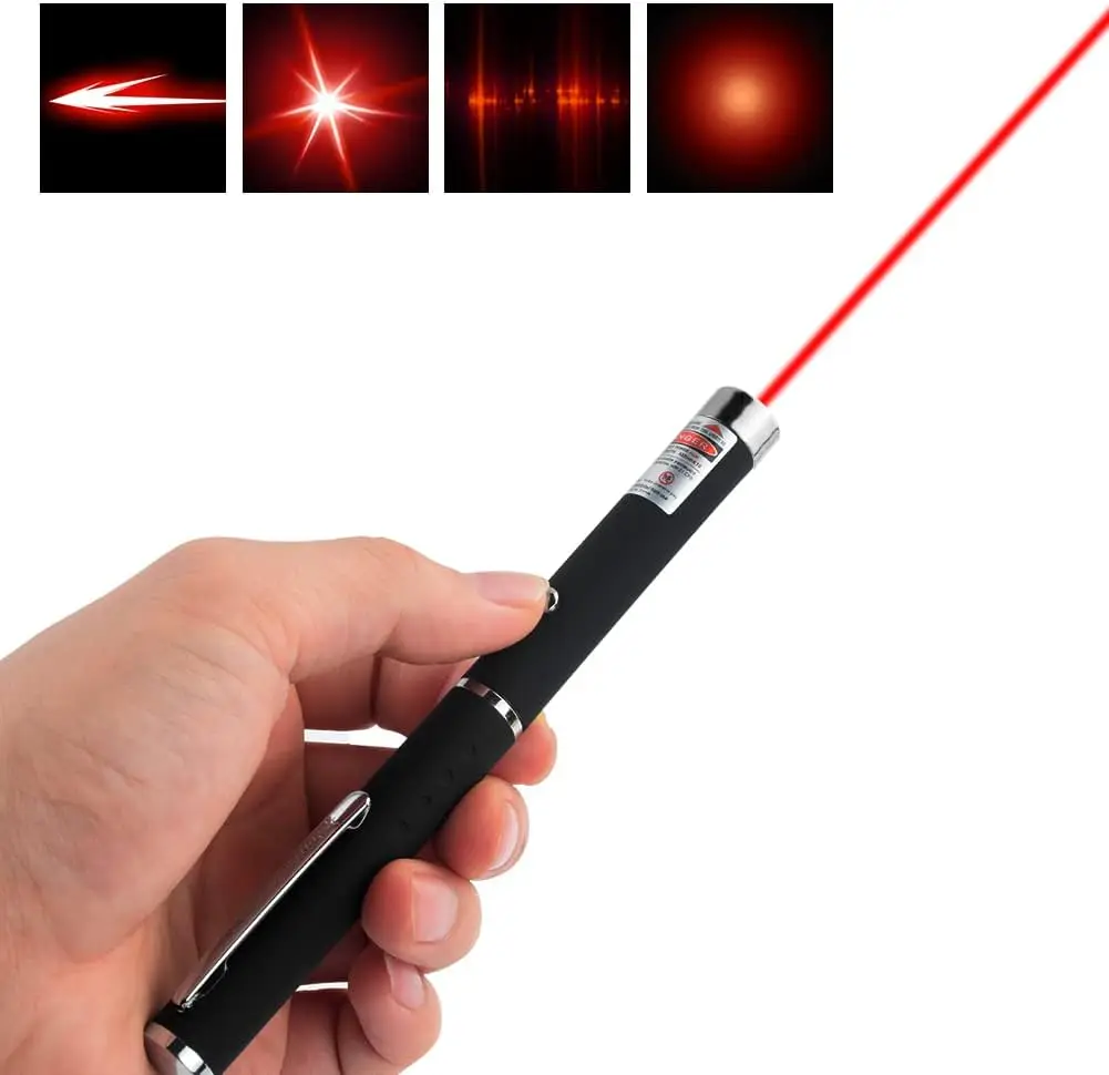 High-Quality 2in1 AAA Battery LED Flashlight Mini Torch Powerful Waterproof Penlight with Metal Clip for Hanging