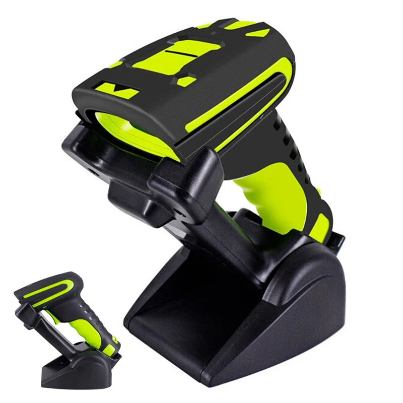 Handheld Wired 1D 2D Qr For Receipt Cash Register Inventory Barcode Reader Wireless Laser Barcode Scanner