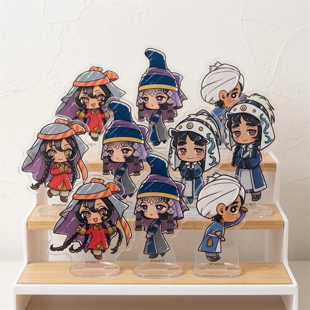 10CM Acrylic Keychain Stand Model Cosplay Characters Ornament Accessories Goods Collection Gifts Anime A Witch's Life in Mongol