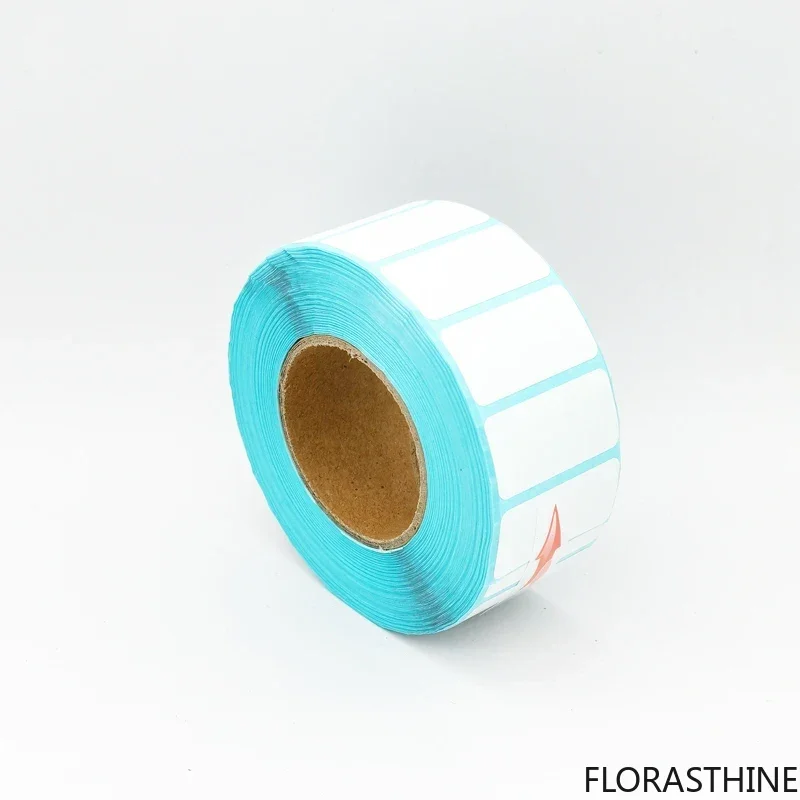1500pcs 10 Rolls of Small Size 30x15mm Print Direct Thermal Label Warehouse SKU Sticker