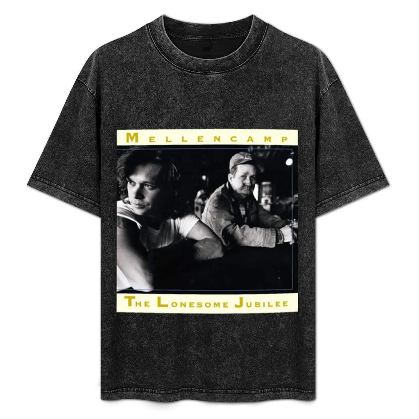 Mike's Lonesome Jubilee Album Cover T-Shirt Breathable Basic Cotton T-Shirt
