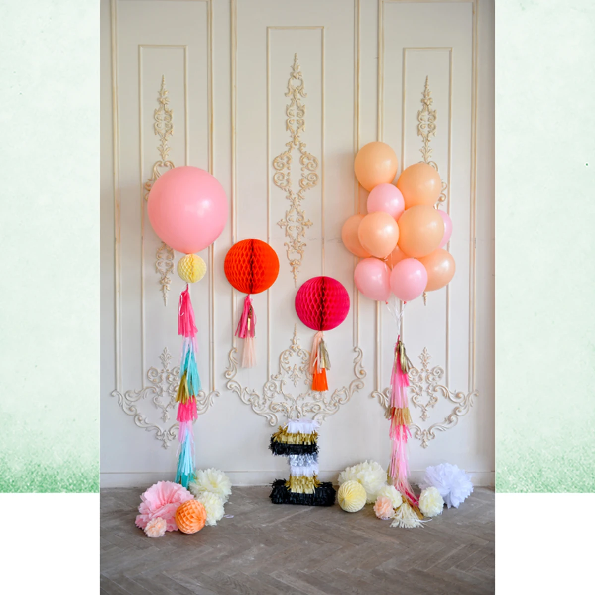 

1st Birthday Photo Backdrop Durable Background Cloth Kids Photography Props Professional Accessories Photoshoot Background