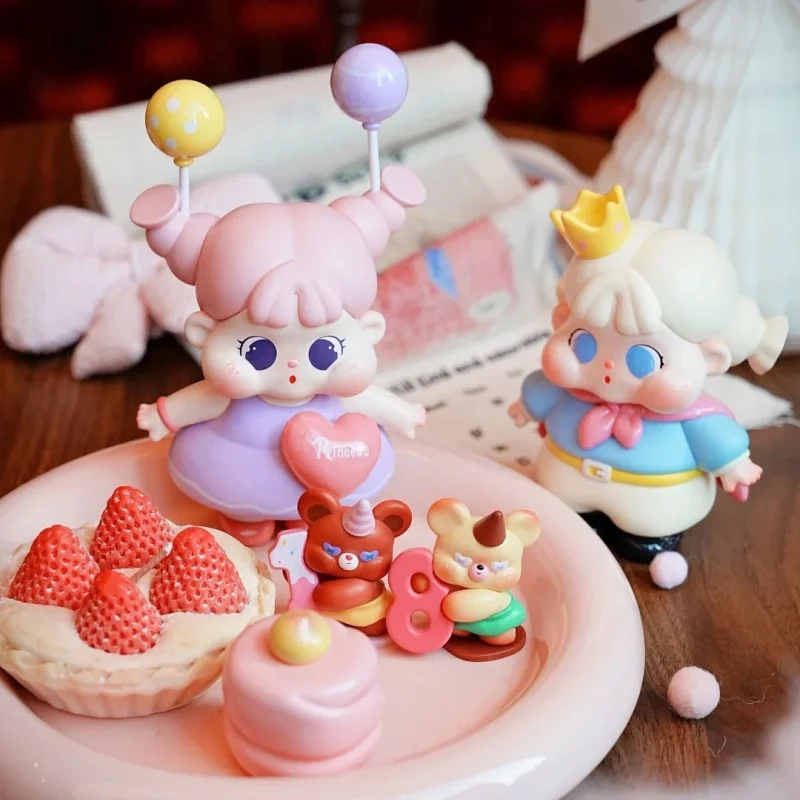 

New Original Qoqo Wishing Series Blind Box Birthday Gift Trendy Handmade Ornament Kawai Dolls Girls Boys Gift Anime Figure Toys