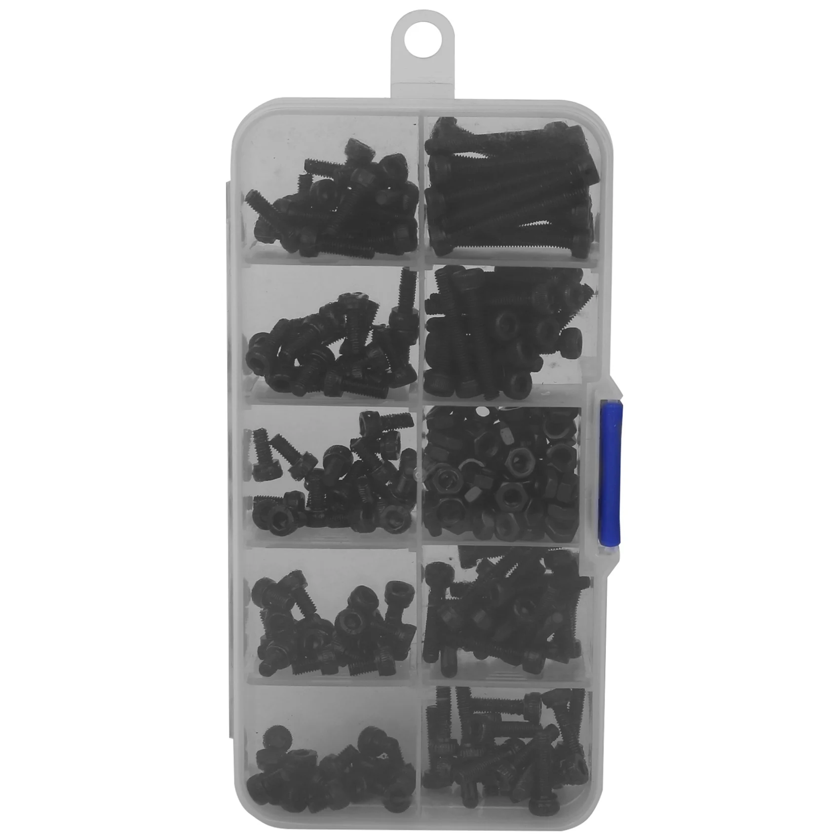 2025 الاتجاه 560 قطعة مجموعة المسمار الصلب M3 عرافة الترباس المسمار الجوز متري آلة البراغي وأداة إصلاح الجوز