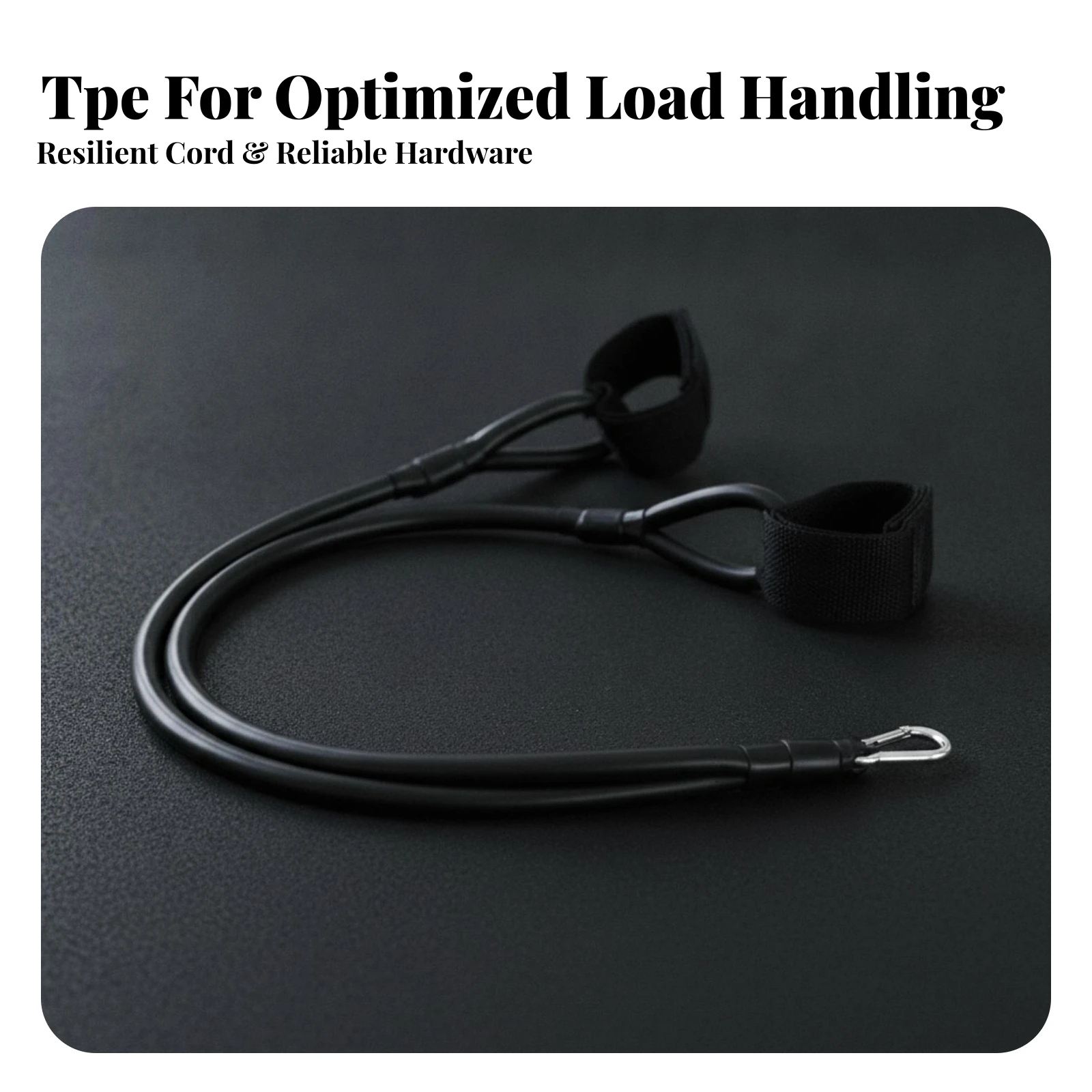 Wrist Resistance Device Adjustable Upper Body Strength Device Tension Rope with Handles Elastic Fitness Equipment for Athletes