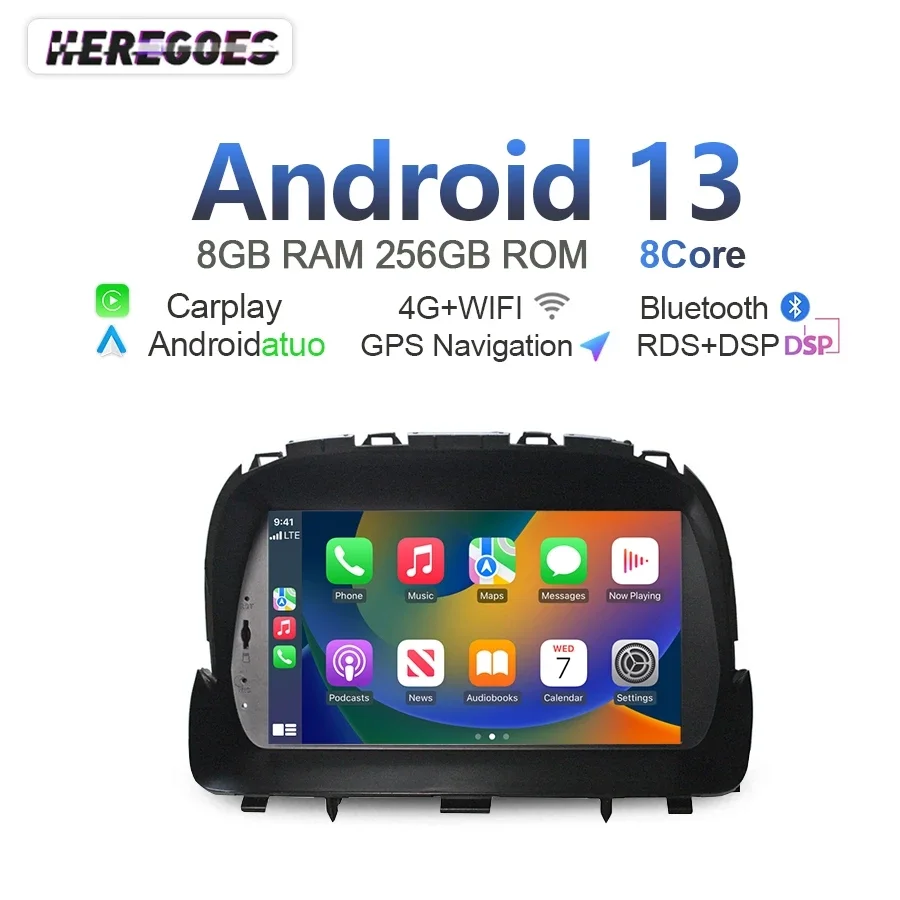 

8G 256GB Auto Android 13 Car Radio GPS Player Navigation Carplay 8Core Autoradio Wifi RDS For Opel MOCCA Buick Encore 2012-2015