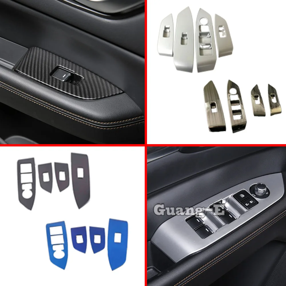 

Car Door Window Glass Panel Armrest Lift Switch Button Trim Frame Molding Stick For Mazda CX-5 CX5 2017 2018 2019 2020 2021 2022