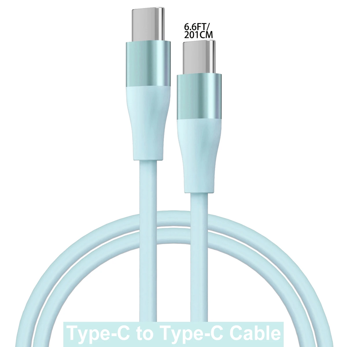 20W USB C to Type C Cable Fast Charging Power Cord for iPhone15/15Puls/15Pro/15Pro Max MacBook Pro Air/ 2020/2019/Huawei Series - náhled 2
