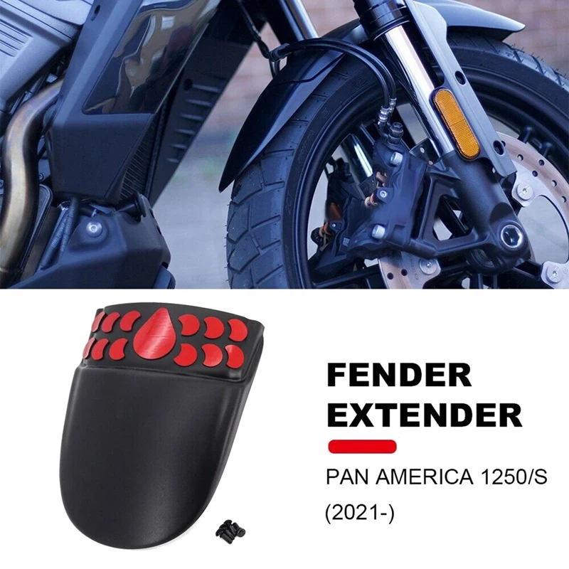 

Motorcycle Front Mudguard Fender Front Extender Extension For PAN AMERICA1250 S PA1250 PA1250S 2021 2022