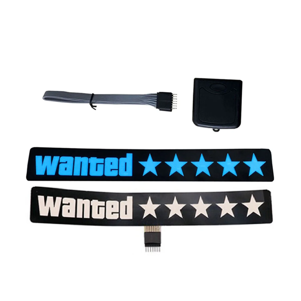 

Windshield Electric 5 Stars Lights Up Window Stickers for JDM Glow Panel Decoration Accessorie,