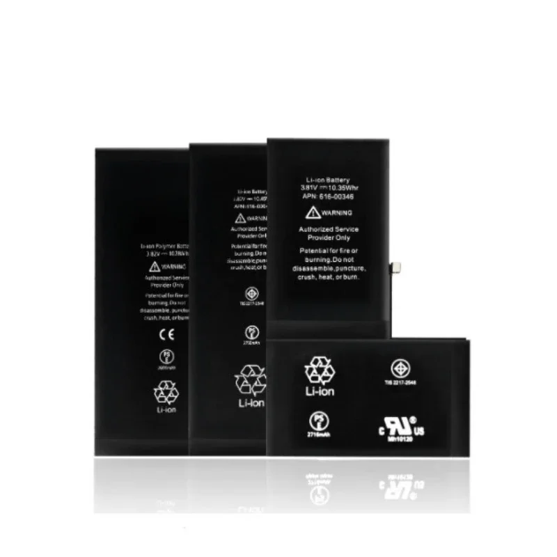 Batería de repuesto para iPhone 14 13 12 11 Pro Max X XS XR XSMAX 5S 6 6S 7 8 Plus 7p Batería de capacidad para Apple 4