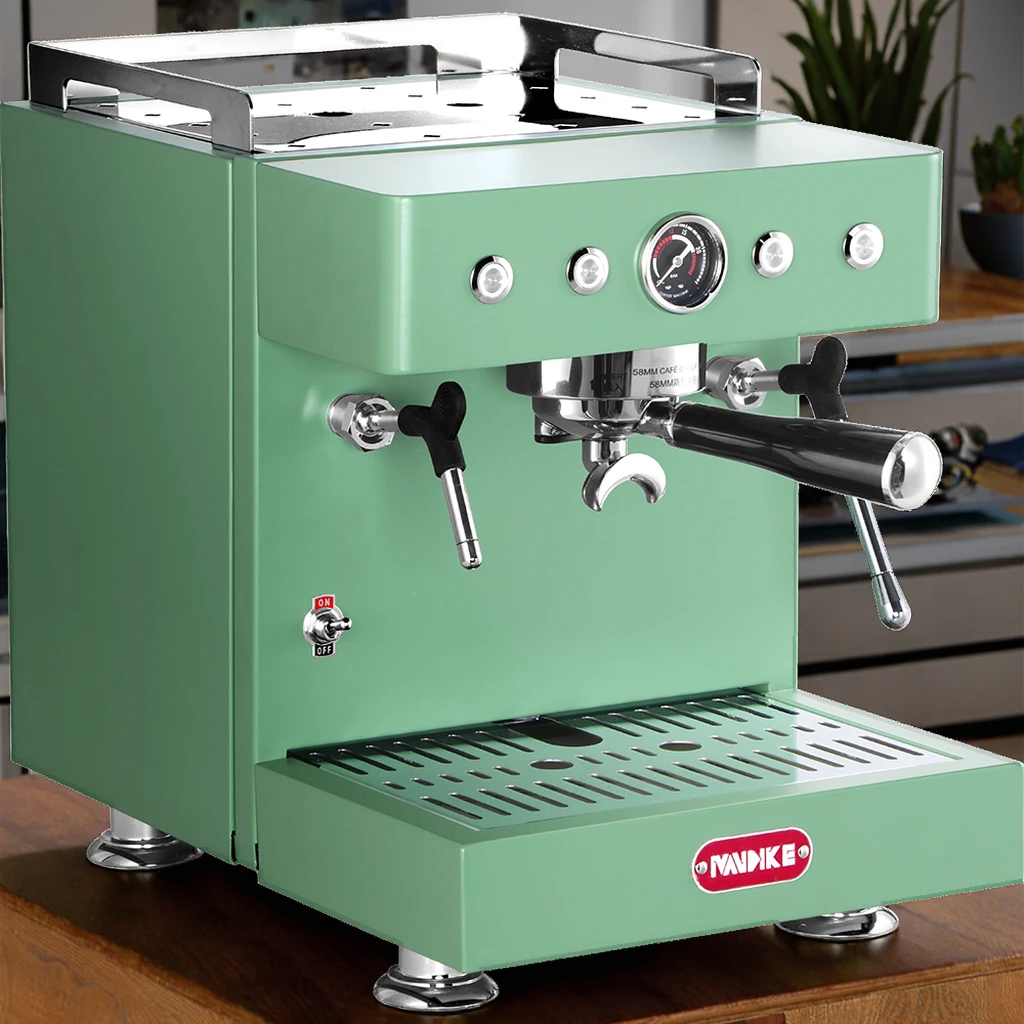 

MANDIKE MC-1 Dual-Purpose Home Commercial Semi-Automatic Coffee Machine Electric Power Source For Hotels Households Cars RVs