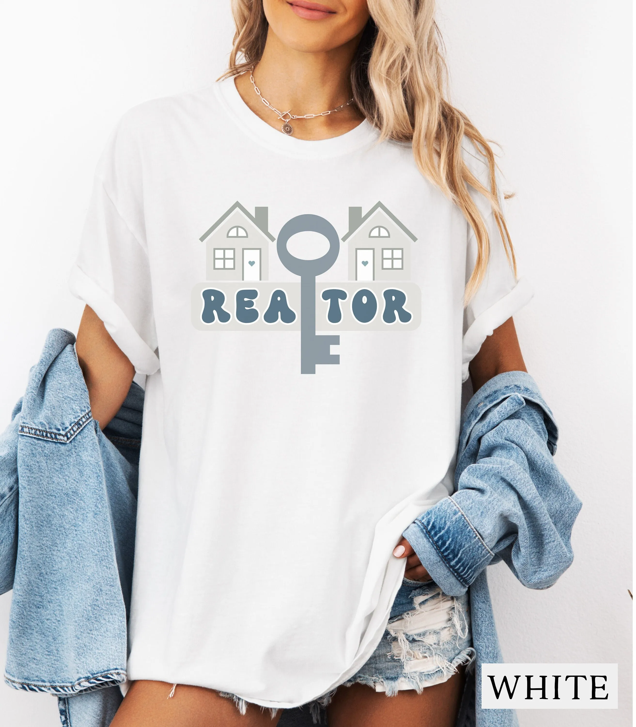 Realtor T Shirt For Real Estate Agents House Key Perfect Realtors Agent Marketing