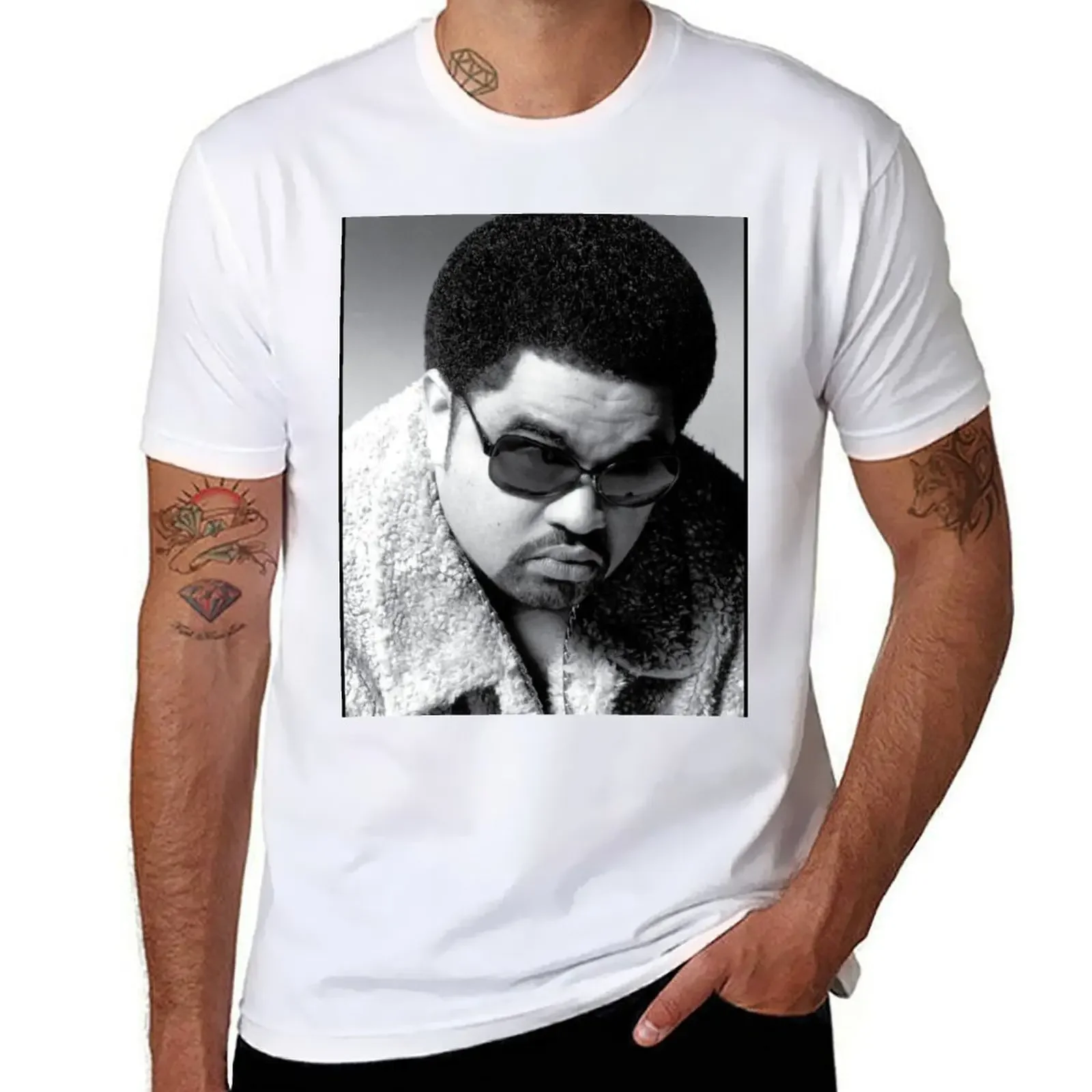 Heavy D up in the limousine T-shirt plus size tops quick-drying customs men clothes