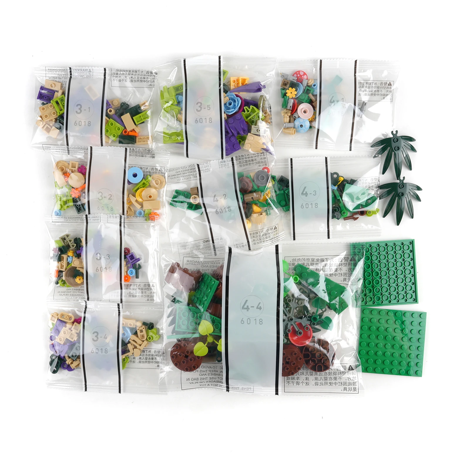 988PCS 고슴도치 먹이찾기 식물 꽃 빌딩 블록 조립 모델 선물 귀여운 꽃 세트 DIY 창의력 브릭 (설명서 + 도구 포함)