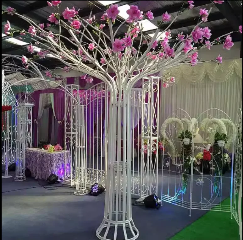 &c New Iron Wedding Blossom Tree for Wedding Shopping Mall Decoration  Welcome District Creative Props