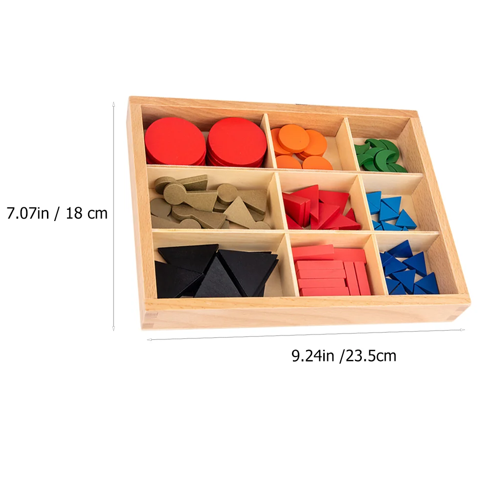 2 Sets Toddlers Montessori Materials Language Teaching Aids Tool Wooden Toy Symbol Jigsaw Baby