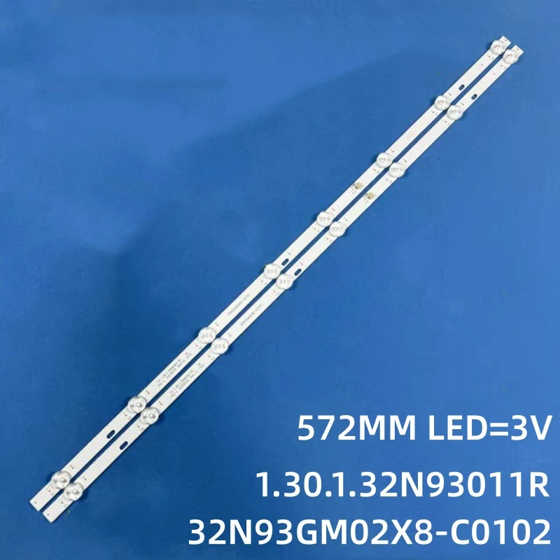 LED Strip For 32inch 8 LED Mglnx3290i CJ 1.30.1.32N93011R 32N93GM02X8-C0102 7.03.F.32A06B004R/E15B005