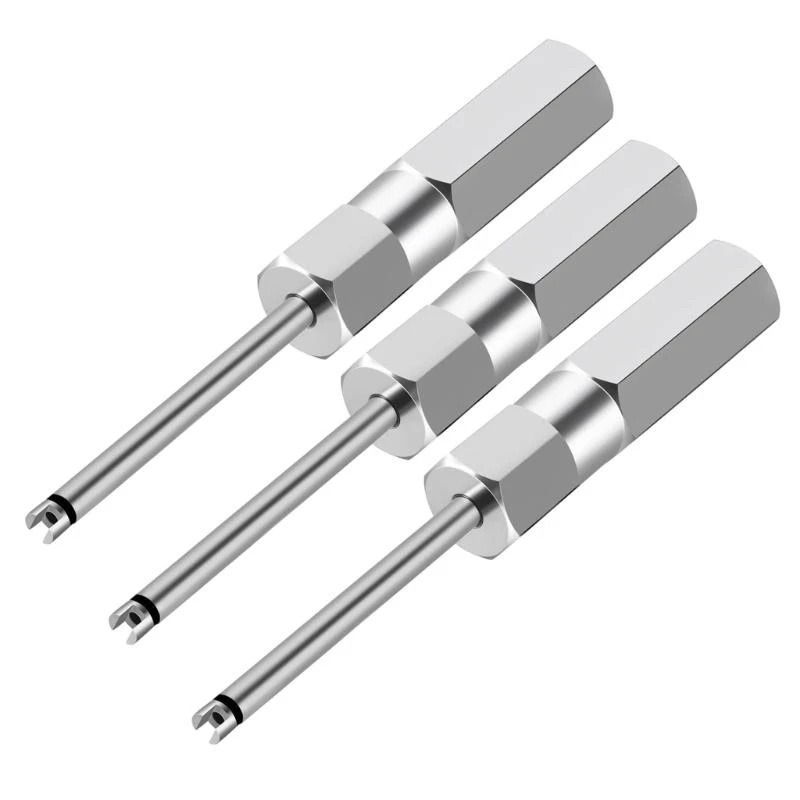 

R6FA Ergonomic Handle Valves Cores Wrench with Head for Professional Repair