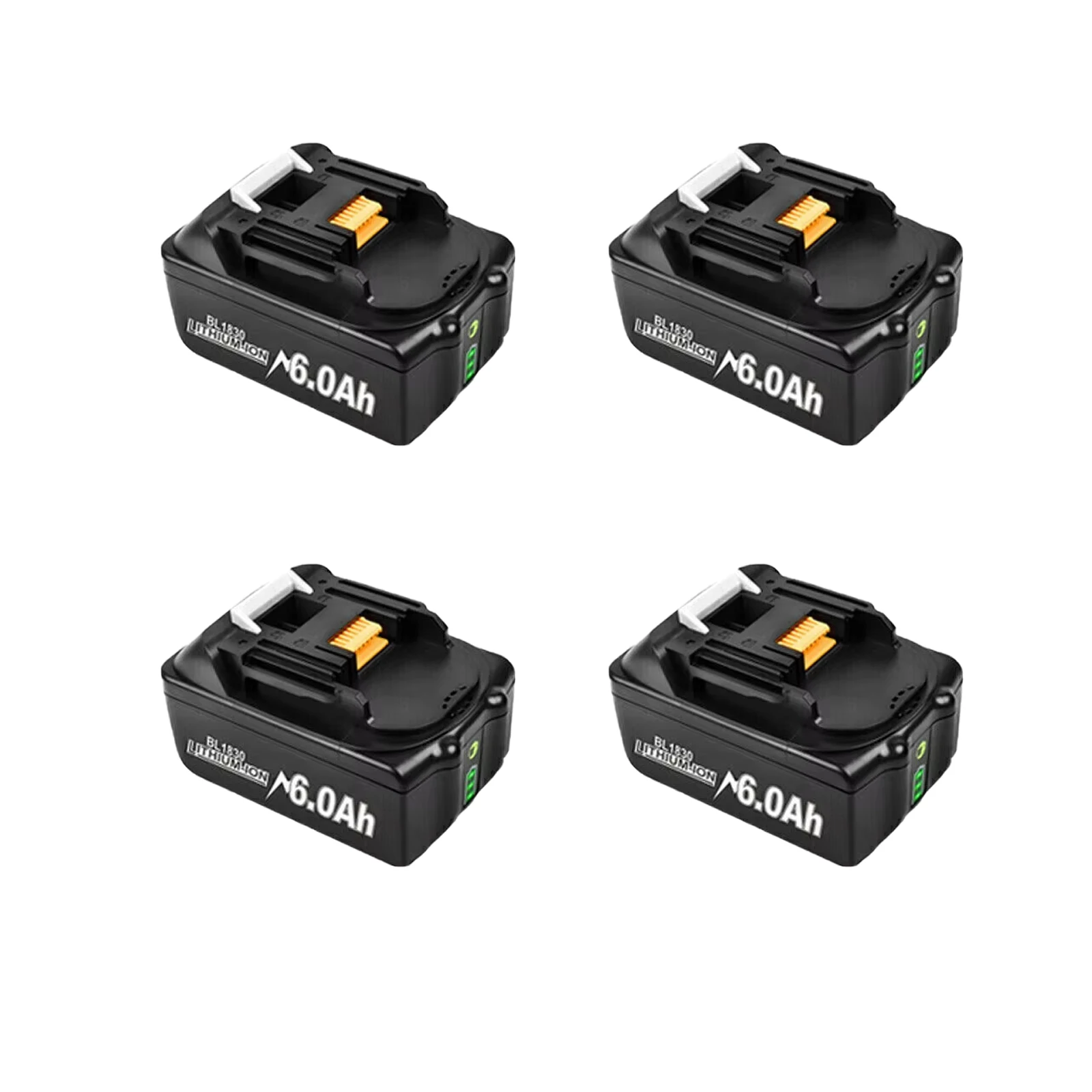 Voor Makita BL1830 18V 6.0Ah Batterij Met Oplader Oplaadbare Lithium Ion voor BL1850 BL1880 BL1860B LXT400 Power Tool batterij