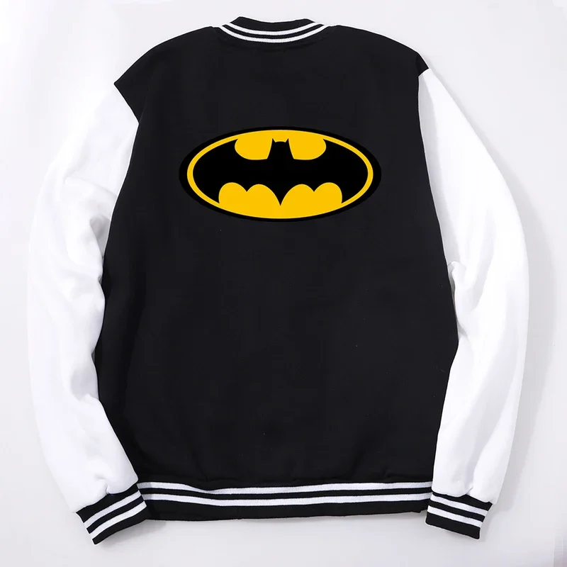 Fun Like Both Teeth And Bats Movie Men Baseball Uniform Harajuku Casual Coats Fashion Loose Jacket Autumn Warm Tops Women