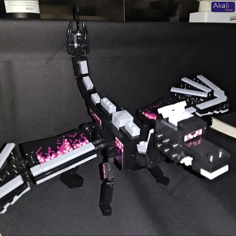 مجموعة مكعبات بناء لعبة أندر دراجون المتوافقة مع الطوب التعليمية التي يمكنك صنعها بنفسك لهدايا الأطفال