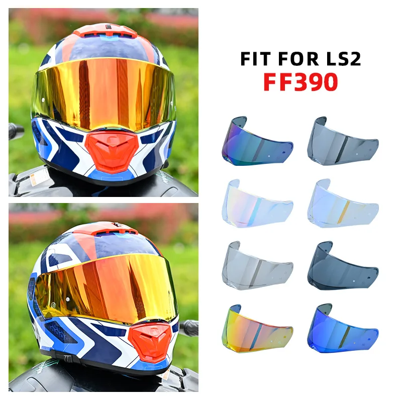 Visor For LS2 FF390 Breaker full face helmet lens extra helmet visor Anti-fog film holes only for LS2 FF390 motorcycle helmets