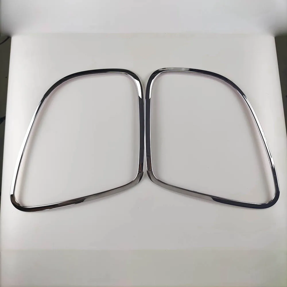 2pcs  Chrome Taillight Trim Ring For Bentley Continental Flying Spur 05-13 3W5945095F 3W5945096F