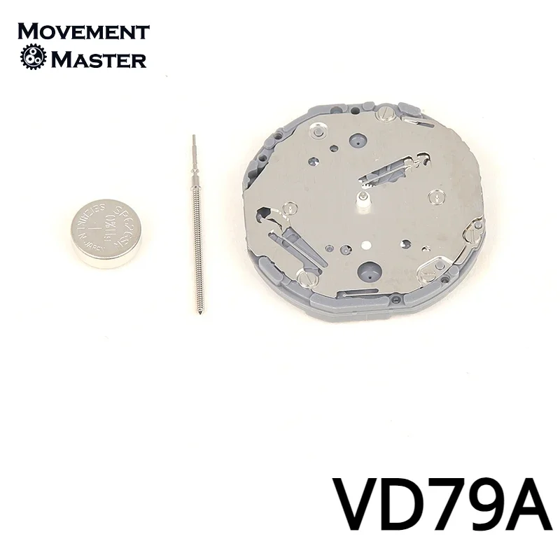 

VD79A Quartz Movement VD79 Movement 4Hands 3/9 Small Seconds Japanese New Original Watch Movement Accessories