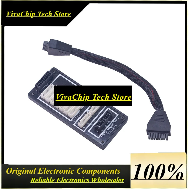 VIVaS1Set UP14S Black Expansion Charger Plate Balance Charging Adapter Board Support 6-14S Lipo Battery For RC Drone Model Airpl