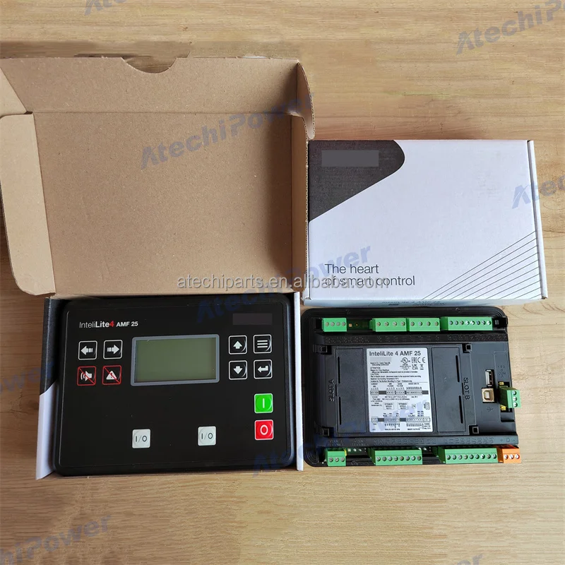 1nteliLite 4 AMF 25 تحكم IL-4-AMF25 لوحة التحكم IL4AMF25 وحدة AMF 25 المراقب المالي