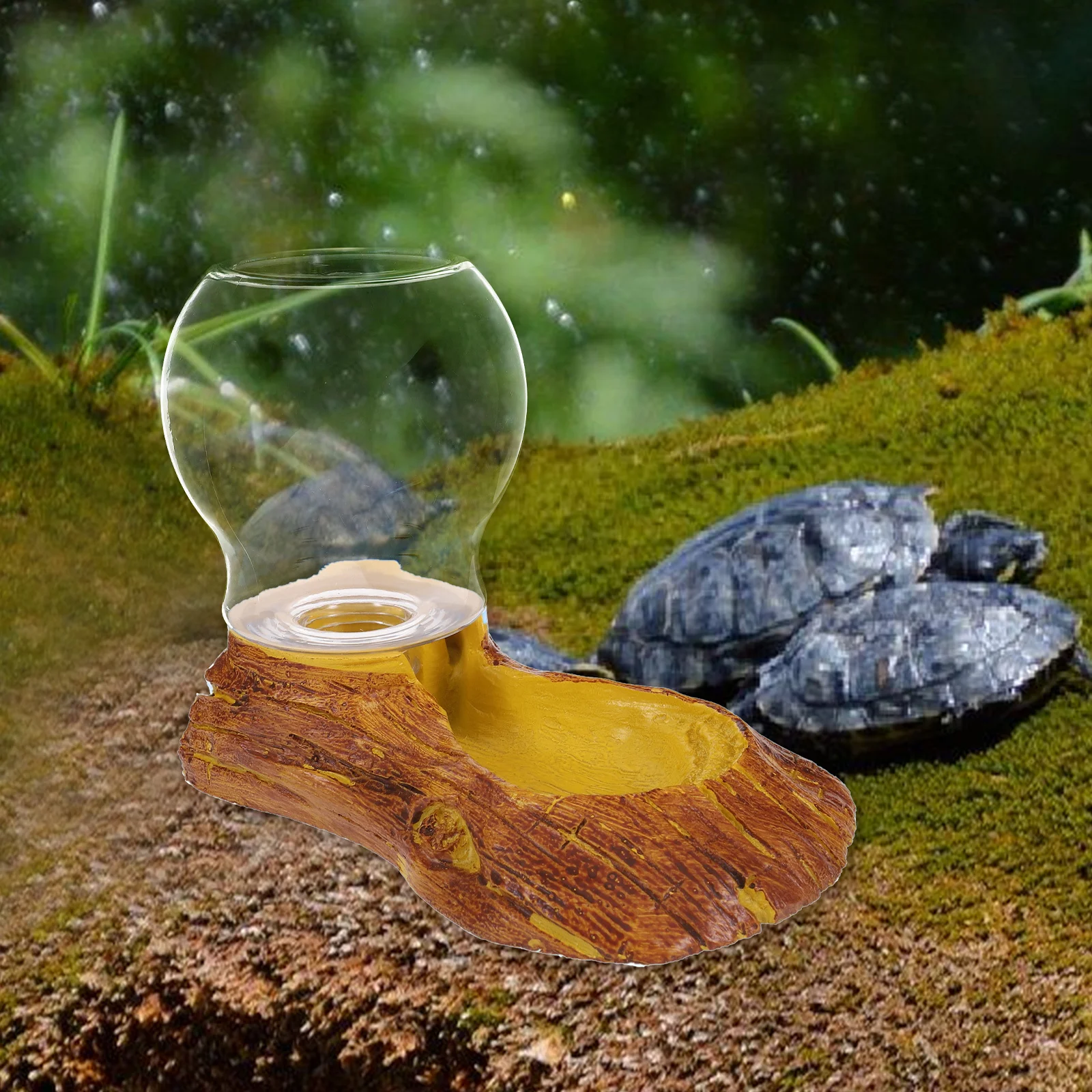 Waterer Crawler Resin Crawler Waterer Automatischer Crawler Waterer Turtle Waterer Lizard Waterer