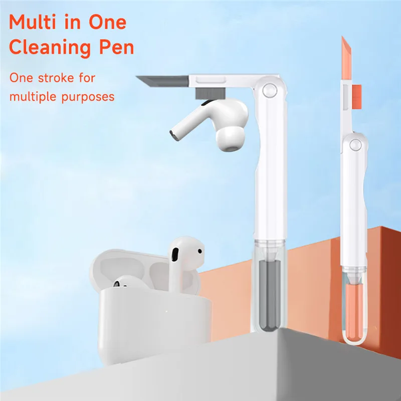 Bluetooth Earphones Cleaning Tool for Airpods Pro 3 2 1 Earbuds Case Cleaner Kit Cleaning Brush Pen for Xiaomi iPhone Earbuds images - 6