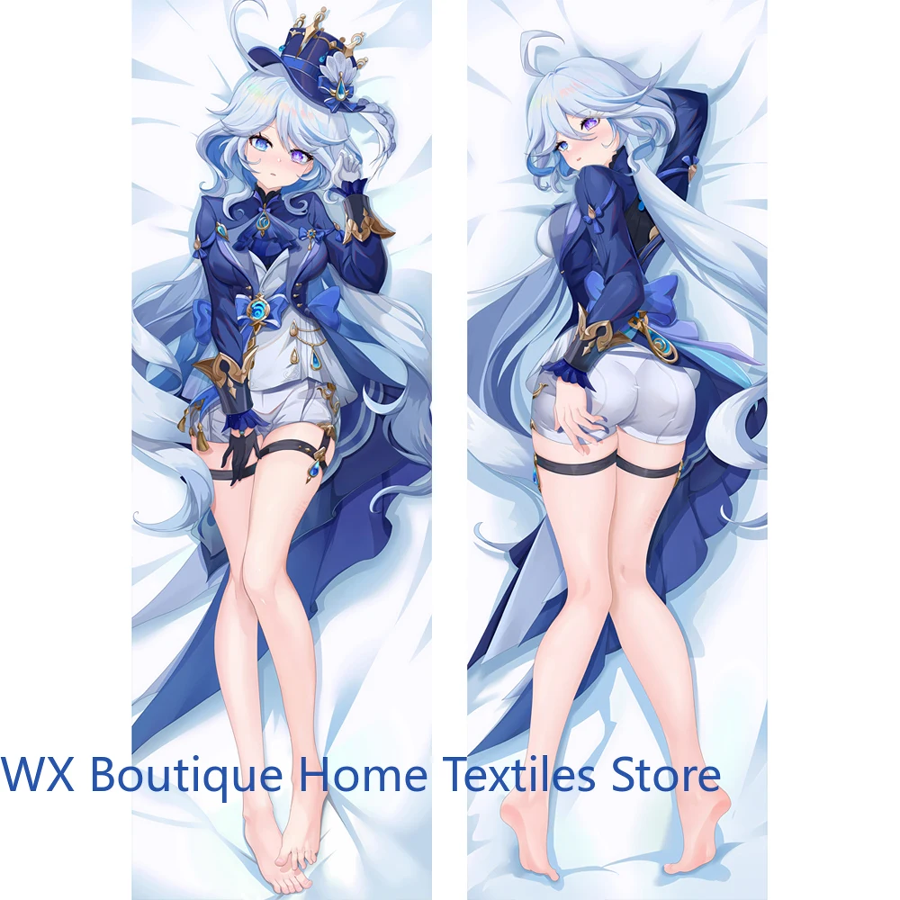 Anime Genshin Impact Fontaine Body Dakimakura Cover Pillowcase Sleeping Pillow Cushion Covers