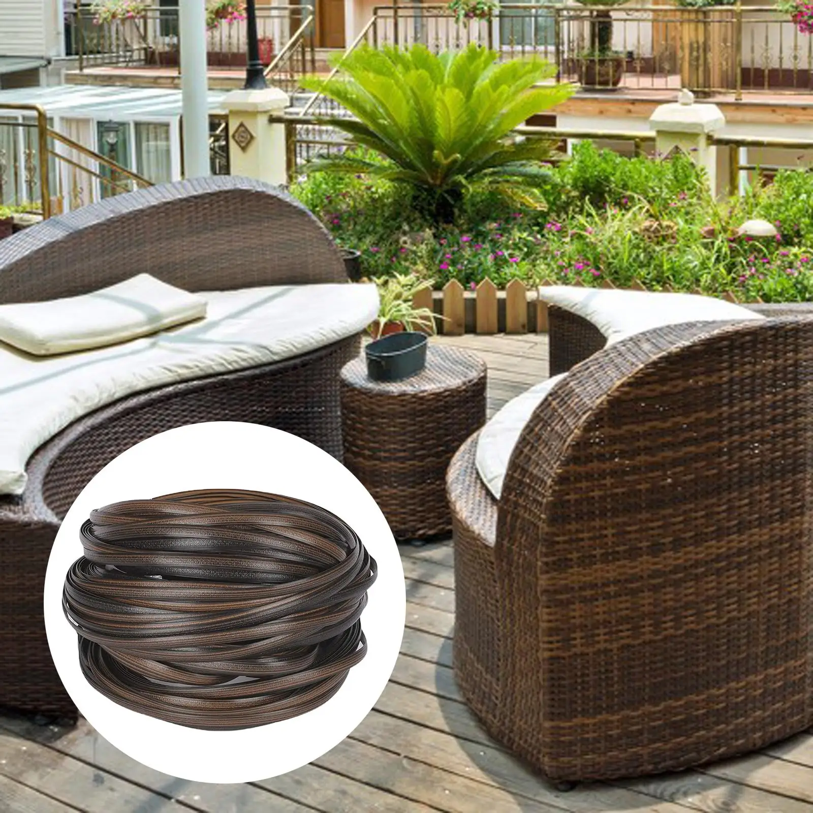 Chair Sofa Rattan Repair Furtinue Respectable Production Polyethylene Patio Furniture Repair Material for Patio Furniture