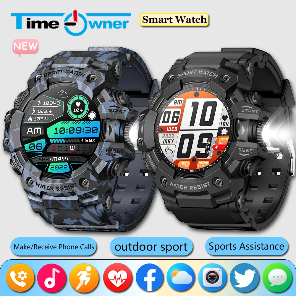 2025 ساعة ذكية جديدة للرجال IPS HD شاشة مراقبة معدل ضربات القلب الصحة الرياضة بلوتوث دعوة IP68 مقاوم للماء SmartWatch امرأة